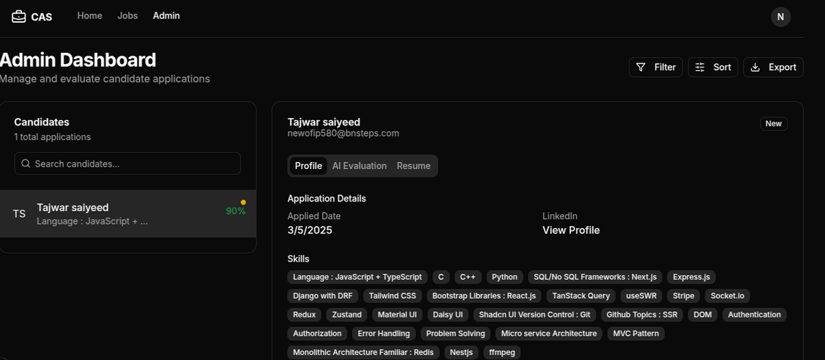 AI Evaluation Dashboard